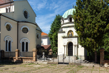 Mausoleum tomb of Exarch Antim I in Vidin, Bulgaria