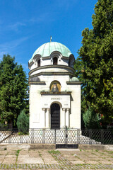 Fototapeta na wymiar Mausoleum tomb of Exarch Antim I in Vidin, Bulgaria