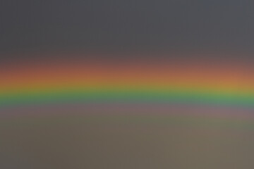 Rainbow in detail with all colours