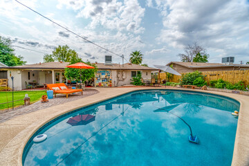 Luxury Arizona backyard