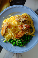 Italian Fettuccine Alfredo Dinner