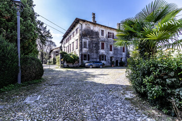 Die kleine norditalienische Ortschaft Strassoldo