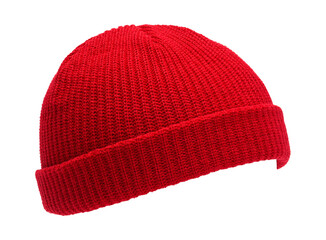 Red Stocking Hat Side View