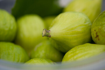 fresh figs close up