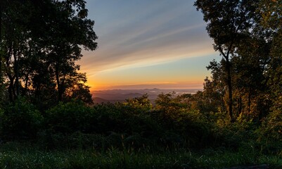 Sunrise Over the Valley