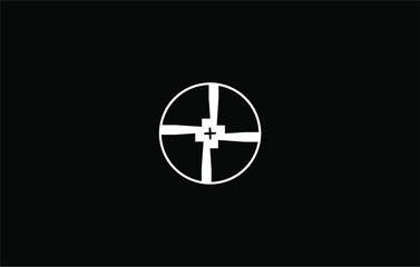 Obraz premium black and white w logo