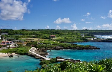 Fototapeta premium 沖縄県宮古島 インギャーマリンガーデン①