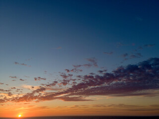 Orange Sky Sunrise for Sky Replacement in Photoshop 01