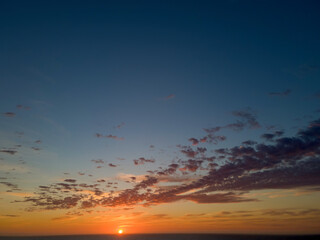 Orange Sky Sunrise for Sky Replacement in Photoshop