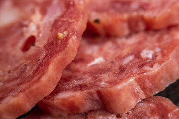 star anise meat table sausage almonds and grapes cheese