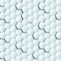 Abstract Geometric Shape Hexagon Background