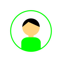 male profile icon