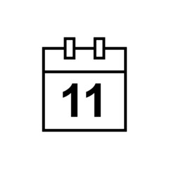 calendar line icon
