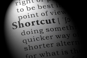 definition of shortcut