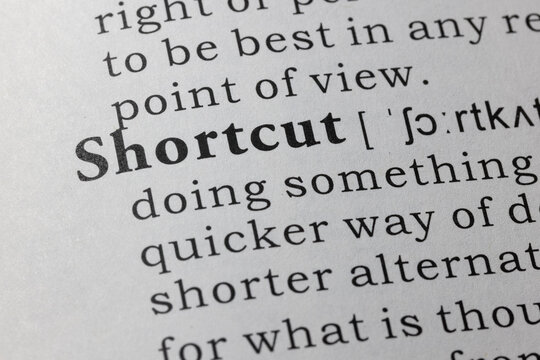 definition of shortcut