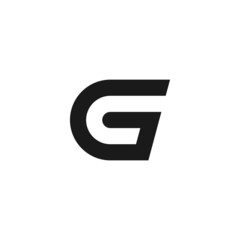 Creative logo design initials G