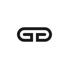 Creative logo design initials GTG