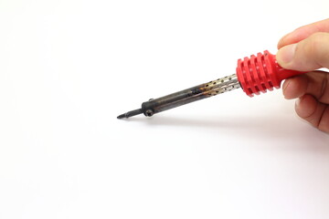 はんだ付けをするイメージ素材
