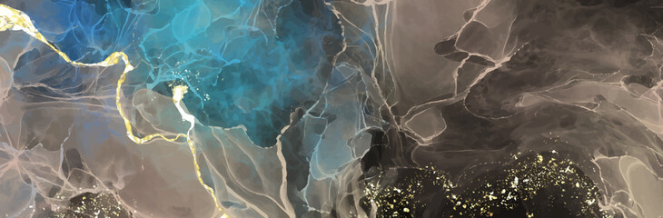 Abstract alcohol ink background. Color art paints.