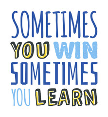 Text templates for design, Sport Motivation Quote, Positive typography for poster, t-shirt or card