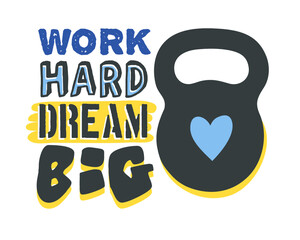 Text templates for design, Sport Motivation Quote, Positive typography for poster, t-shirt or card