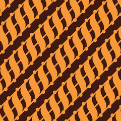 Batik seamless pattern traditional art from Indonesia