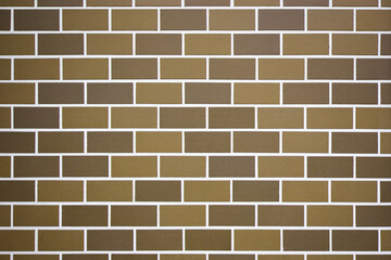 Modern brick wall texture background. Stylish brick tile wall  backdrop.