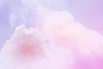 soft blurred artistic cloudy sky with pastel gradient color, nature abstract background