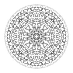 Mandala vector element round ornament decoration