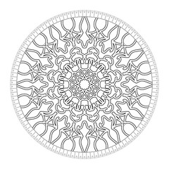 Mandala vector element round ornament decoration