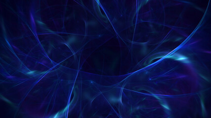 3D rendering abstract colorful fractal light background