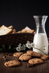 milk and cookies