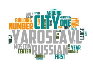 yaroslave wordcloud concept, wordart, architecture,landmark,old,city