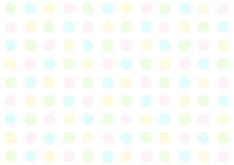 背景　ドット　薄いパステルカラー