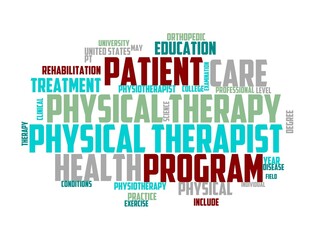 hearing therapist wordcloud concept, wordart, therapist,hearing,medical,clinic