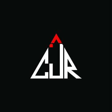 CJR letter logo creative design. CJR unique design
