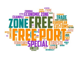 freeport wordcloud concept, wordart, landscape,travel,water,sky