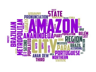 ananindeua wordcloud concept, wordart, ananindeua,brazil,background,city,symbol