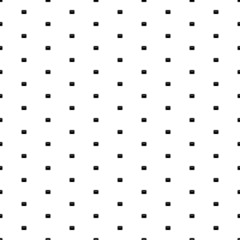 Fototapeta na wymiar Square seamless background pattern from black email symbols. The pattern is evenly filled. Vector illustration on white background
