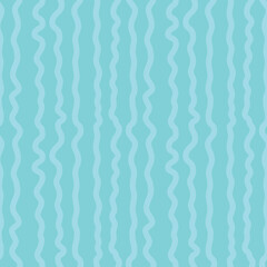 Blue abstract vector repeat pattern