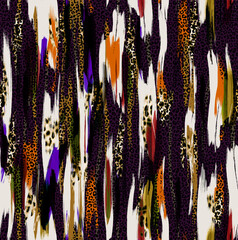 Seamless abstract pattern, texture print.