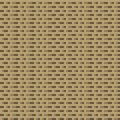 Brown brick pattern pixel art. Vector picture.