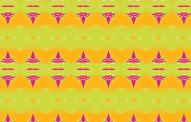 Colorful ornament for textile, design and backgrounds. Abstract background for textile design, wallpaper, surface textures, wrapping paper.Abstract ethnic ikat pattern background.

