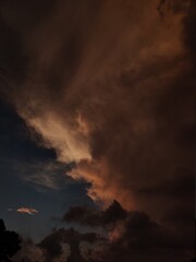 Fototapeta premium time lapse clouds