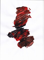 brush abstract paint