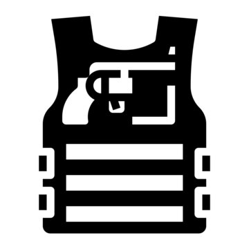 recommend clip art: armor line icon