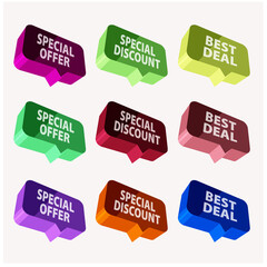 sale special offer best deal sign