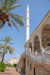 Side Turkey mosque outside patterns culture architecture