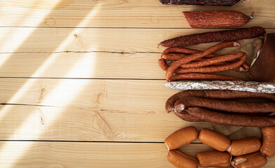 Meat food photo. Meat. Easter. Food. Background. Wooden table. 