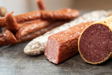 salami and sausage